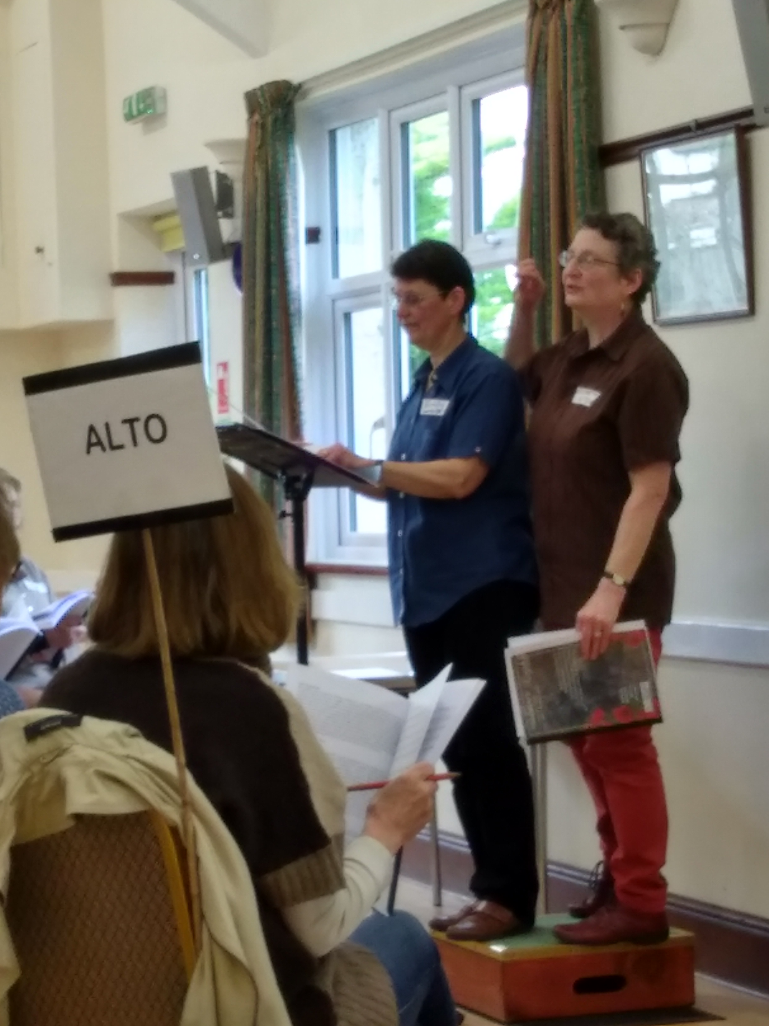 It's a Double Act! - German coaching at the April 2018 Workshop.